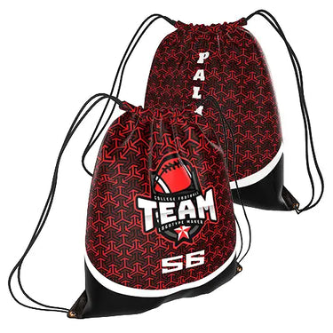 Custom drawstring bag backpack